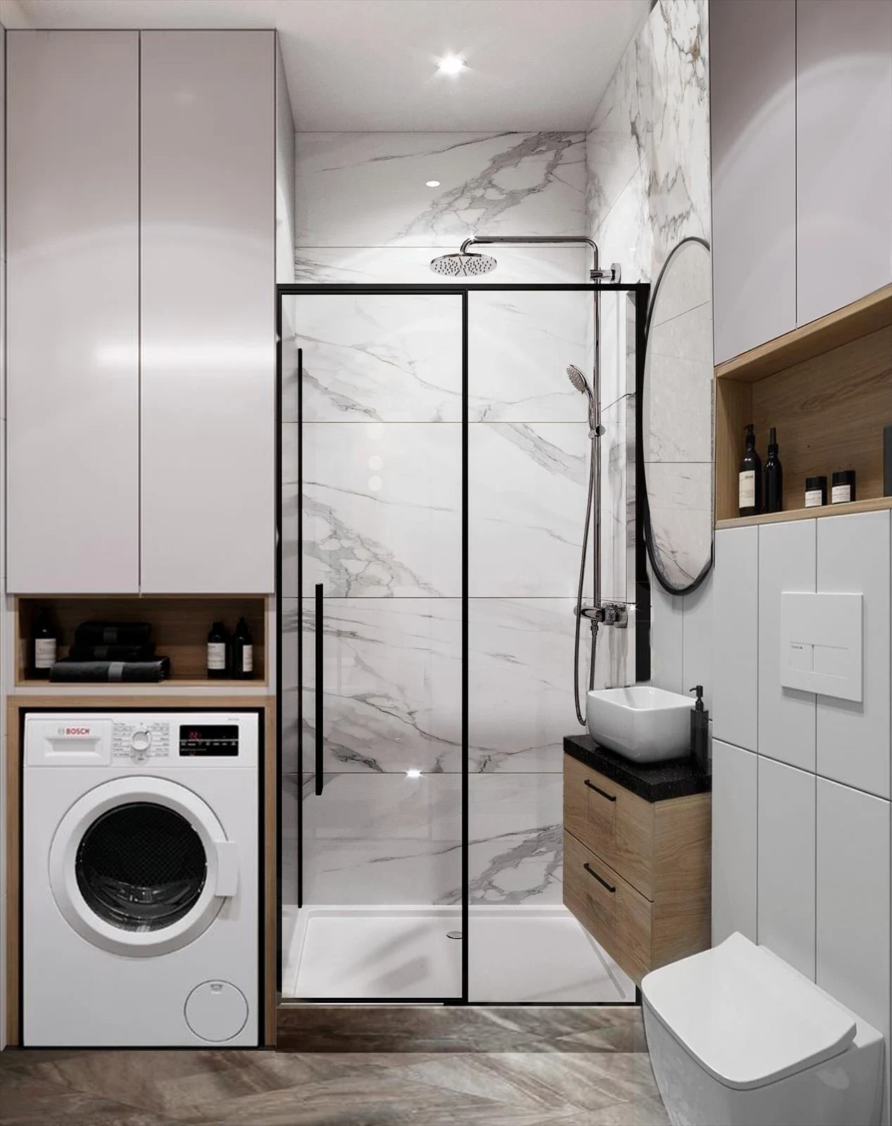 Проект однокомнатной квартиры в скандинавском стиле