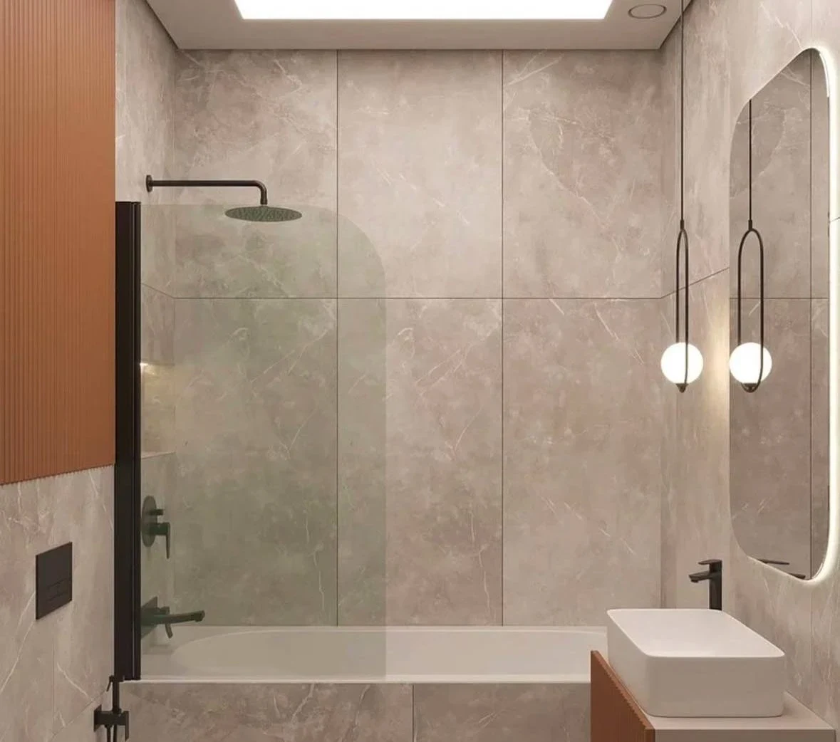 Визуализация ванной