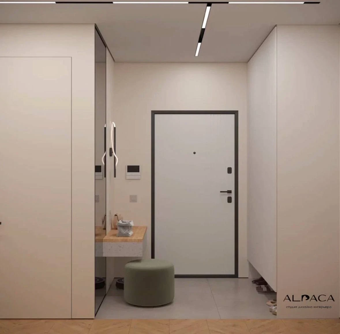 Визуализация прихожей