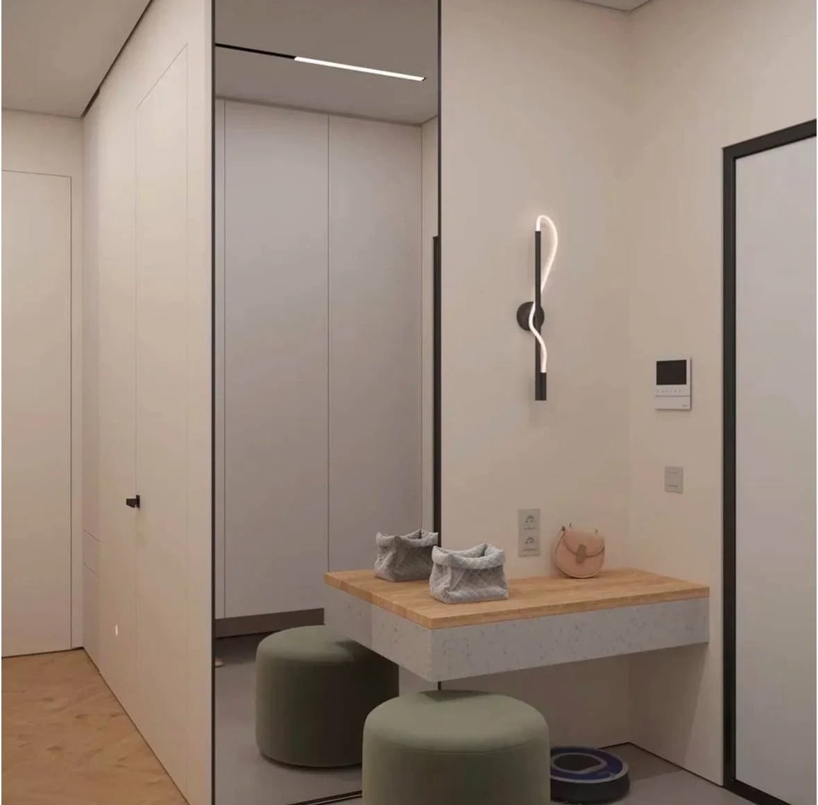 Визуализация прихожей