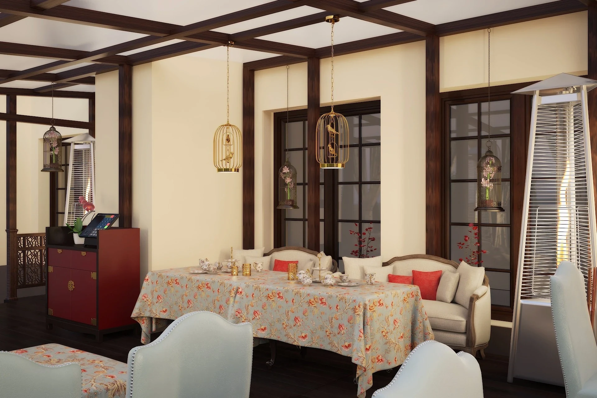 ТЕРРАСА РЕСТОРАНА МОСКВА-ПЕКИН