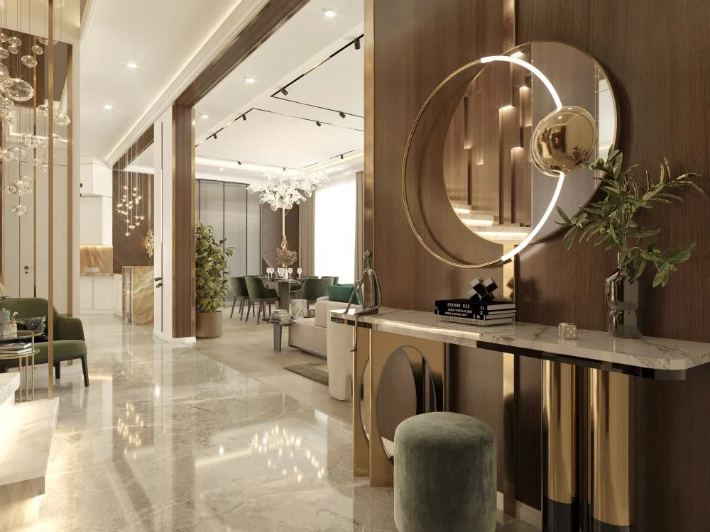 Интерьер дома в коттеджном поселке «На высоте»