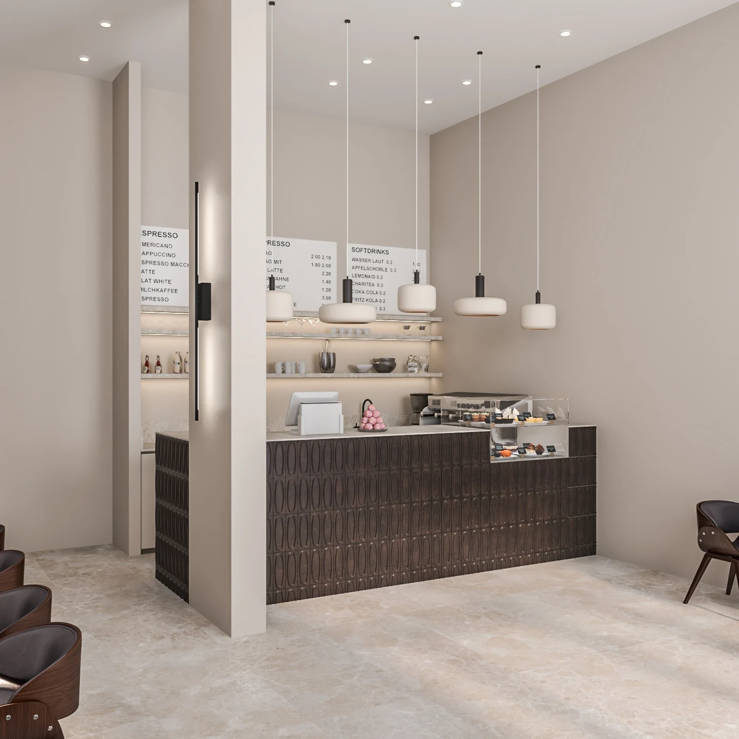 INZONIAО НАСКОФЕЙНЯ "PIÙ CAFFÈ" ПЕРВЫЙ ВАРИАНТ