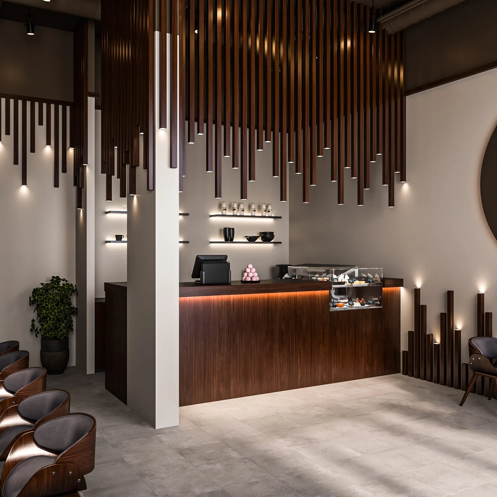 КОФЕЙНЯ "PIÙ CAFFÈ" ВТОРОЙ ВАРИАНТ