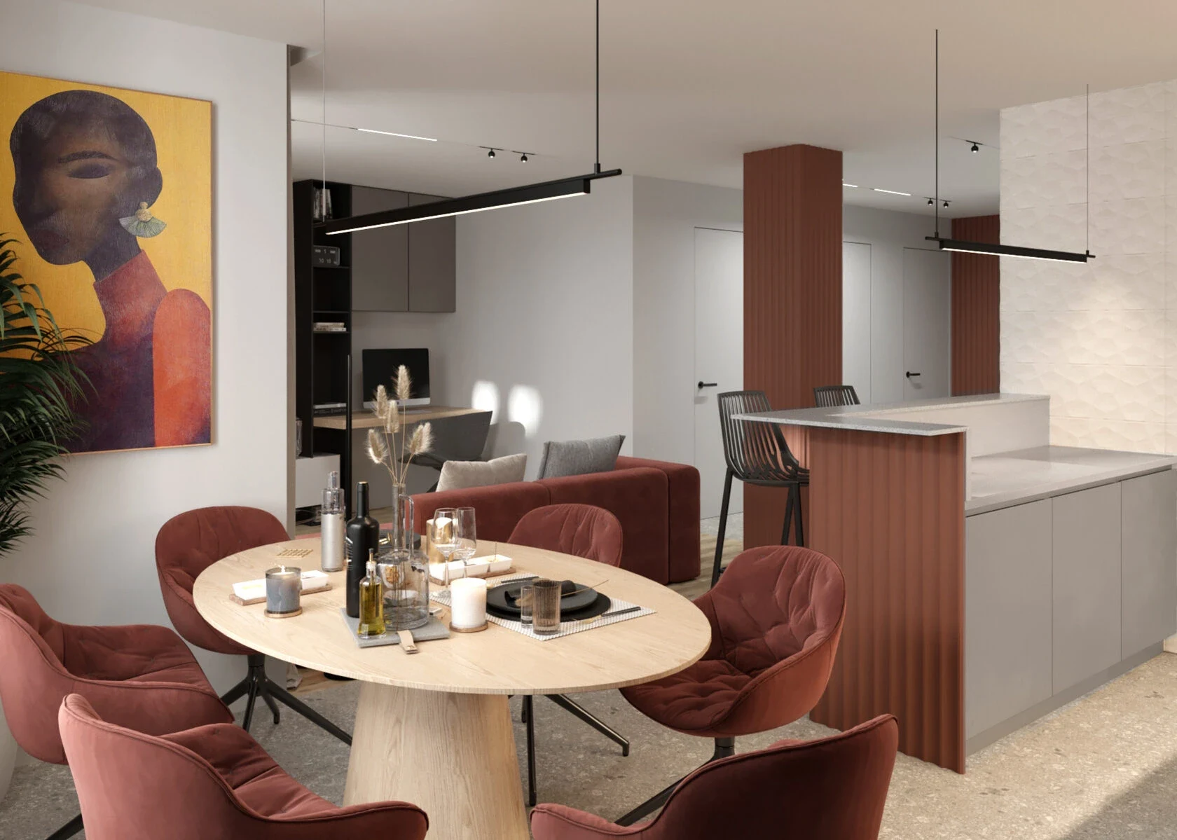 Sunset on Mars
