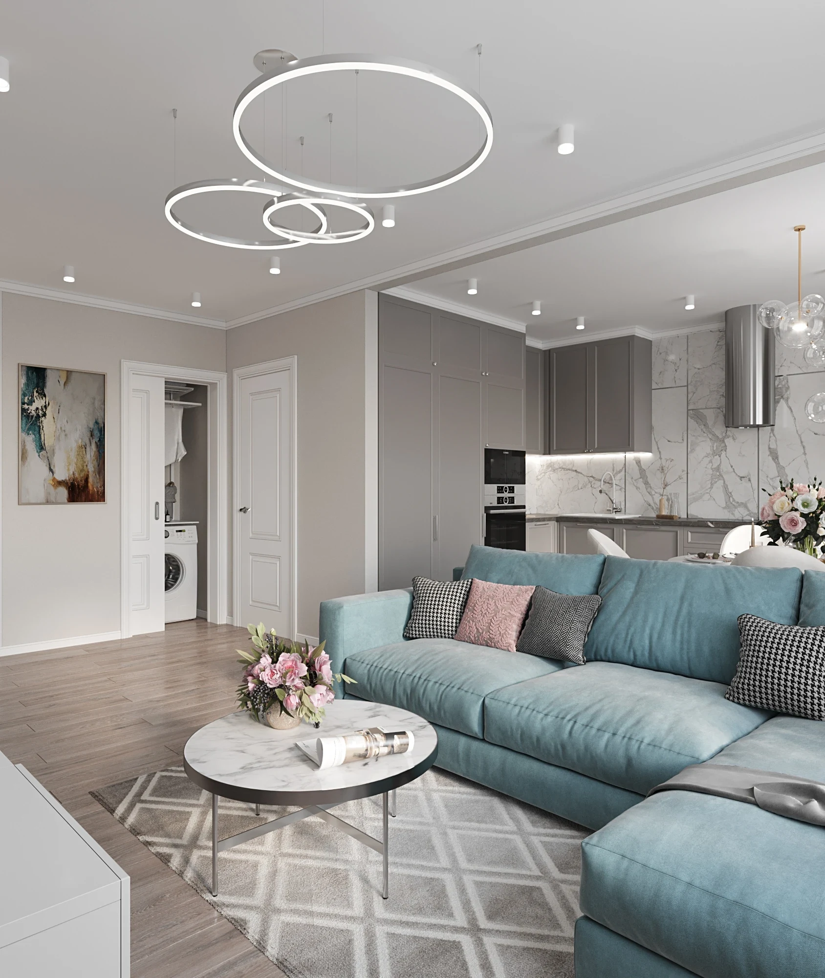 3к.квартира в ЖК Ultra City