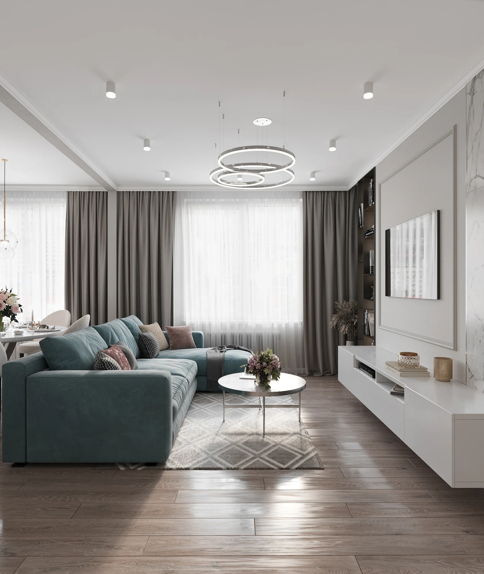 3к.квартира в ЖК Ultra City