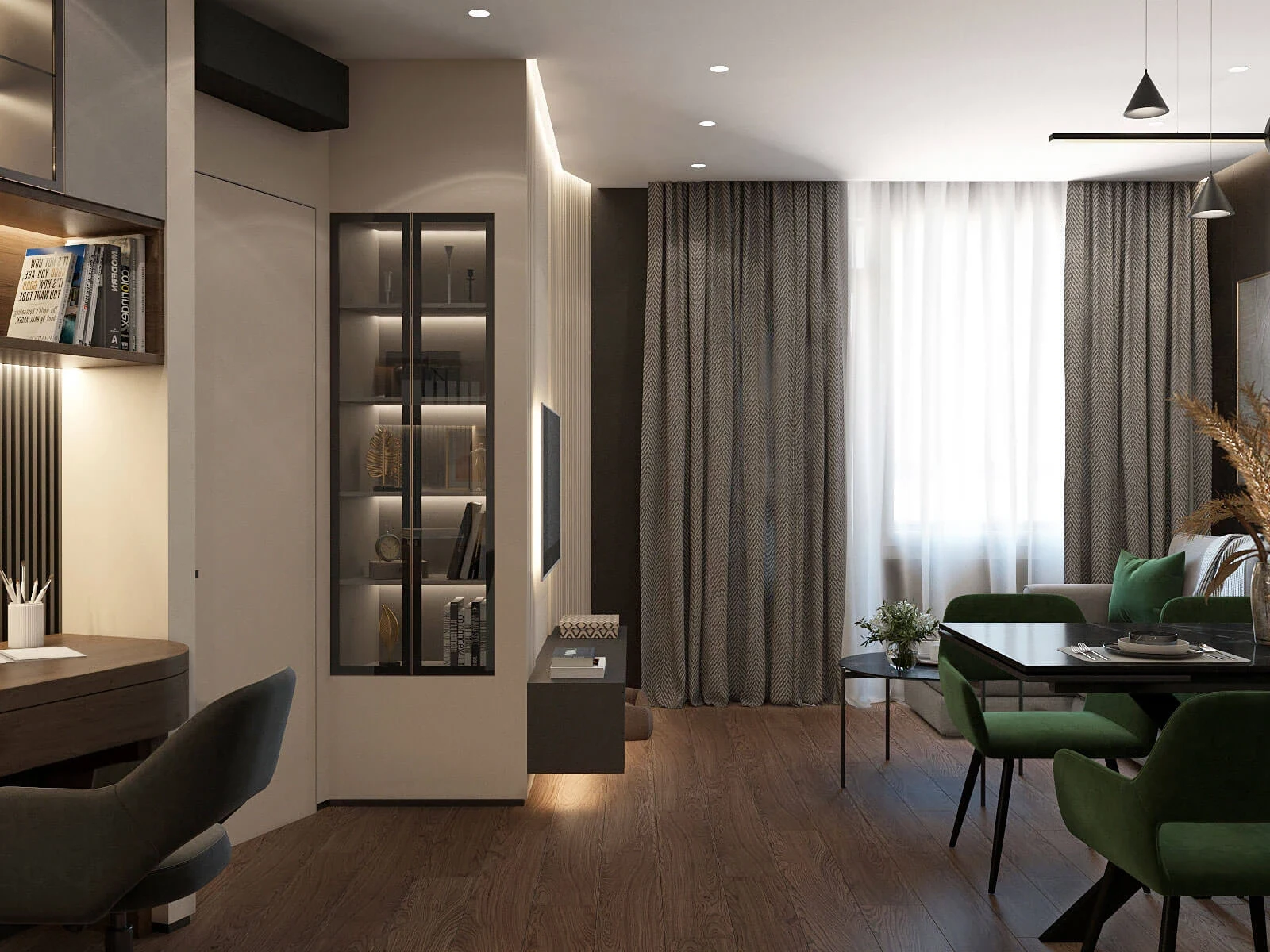 3-комнатная квартира 80м