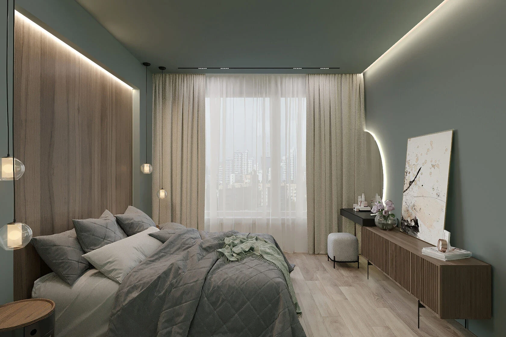 3-комнатная квартира 91 м2