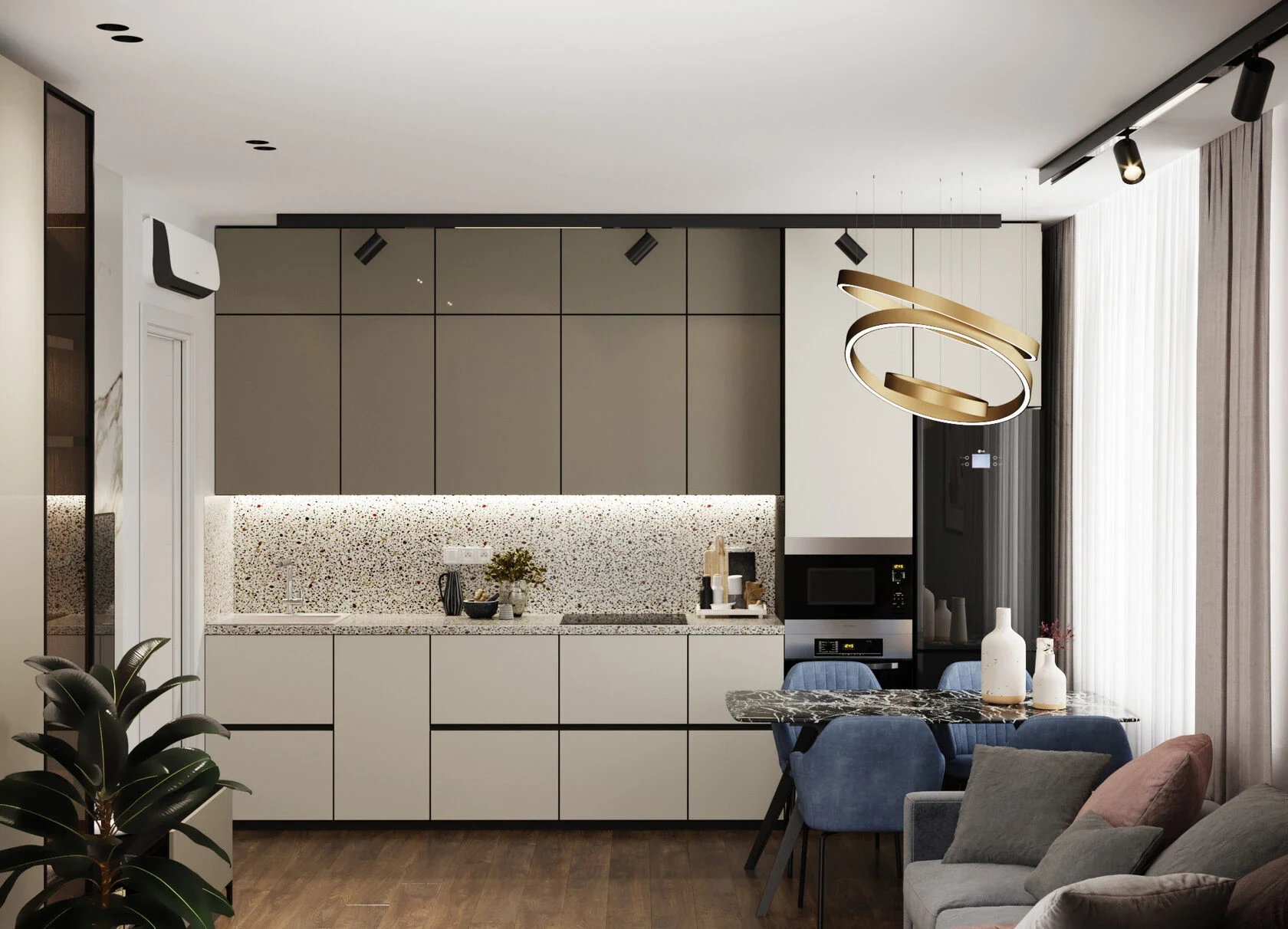3-комнатная квартира 70 м2