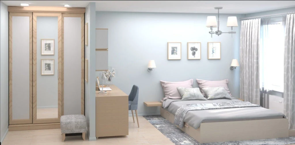 Дизайн 2-х комнатной квартиры в Выборге