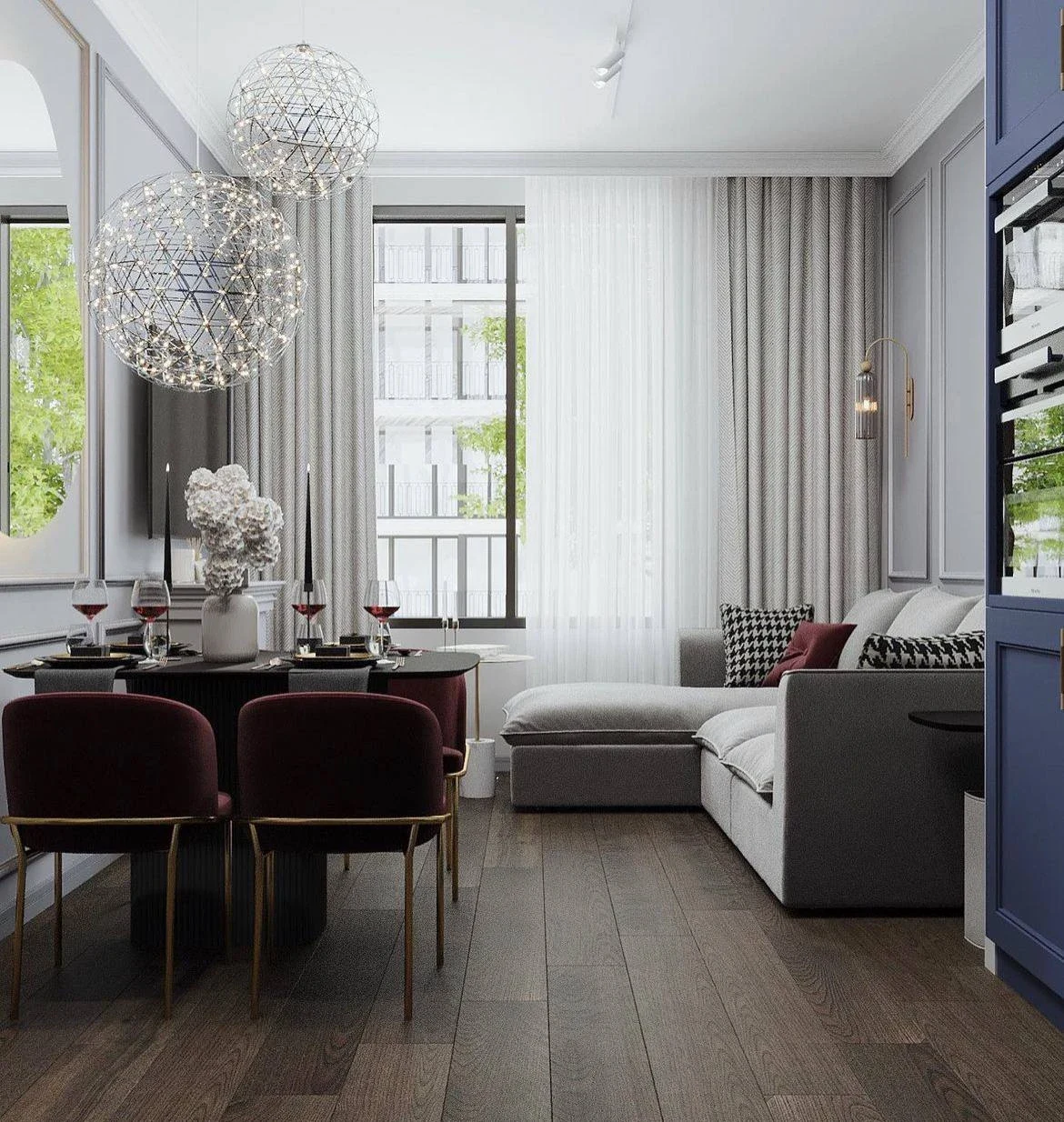 Кухня-гостиная