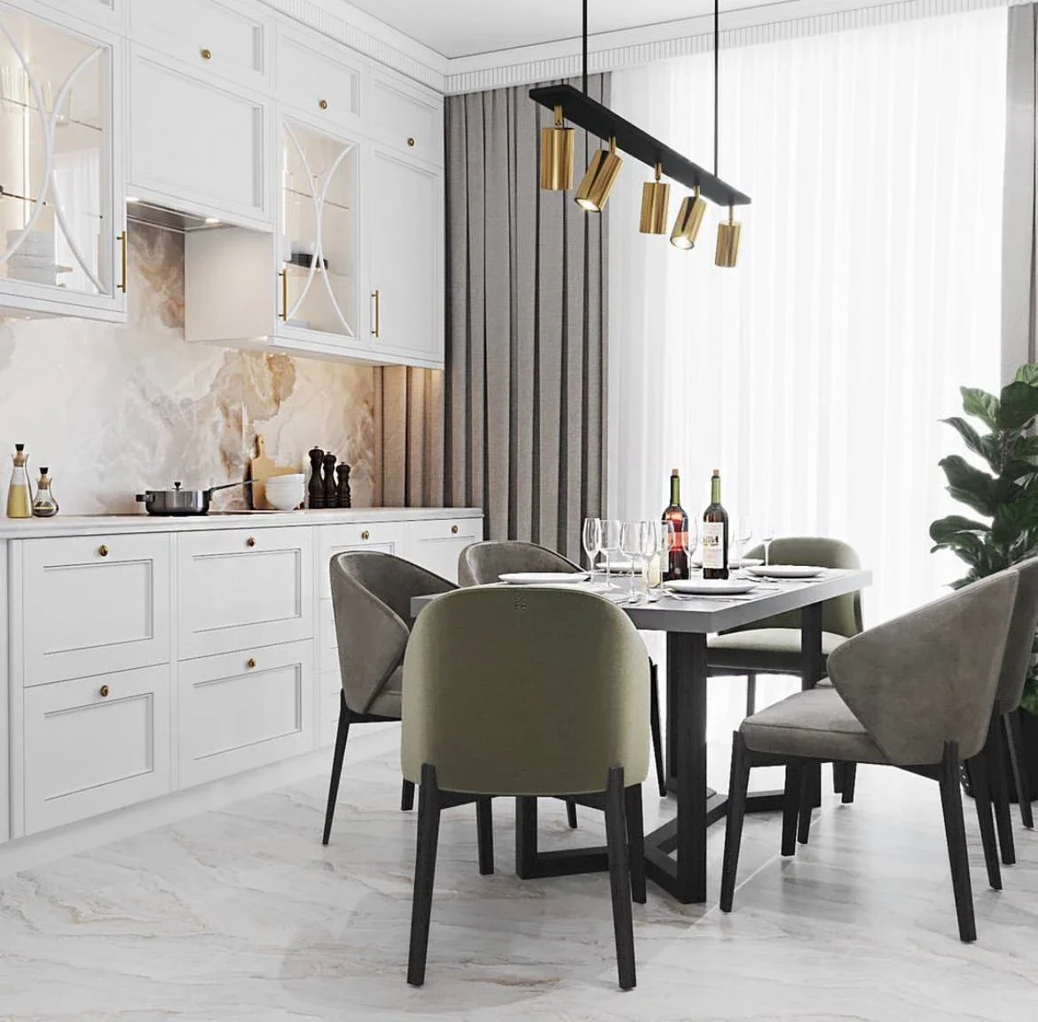 Кухня-гостиная