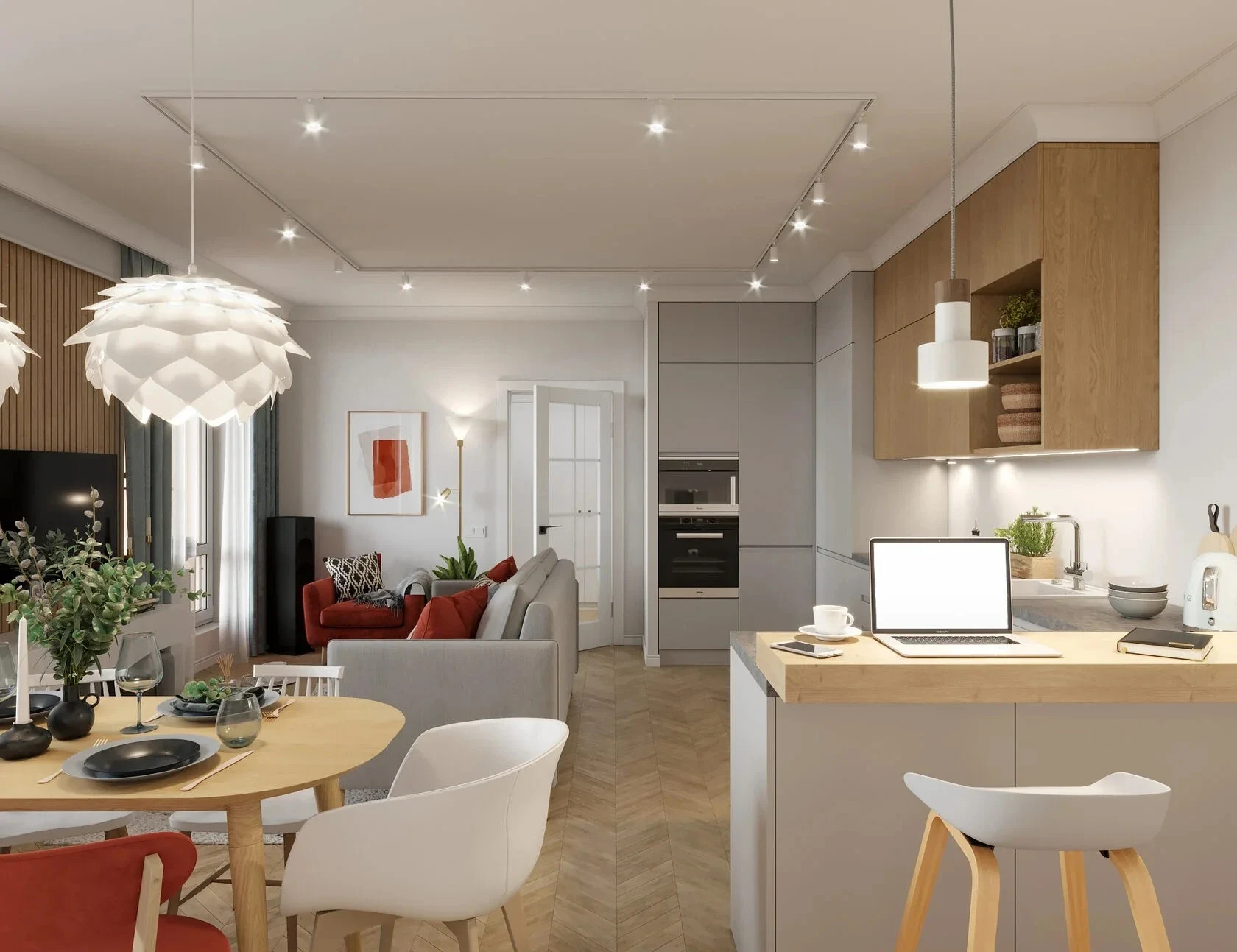 Квартира с террасой в ЖК «Палацио»