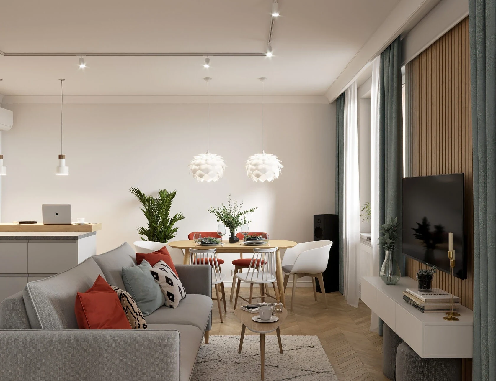 Квартира с террасой в ЖК «Палацио»