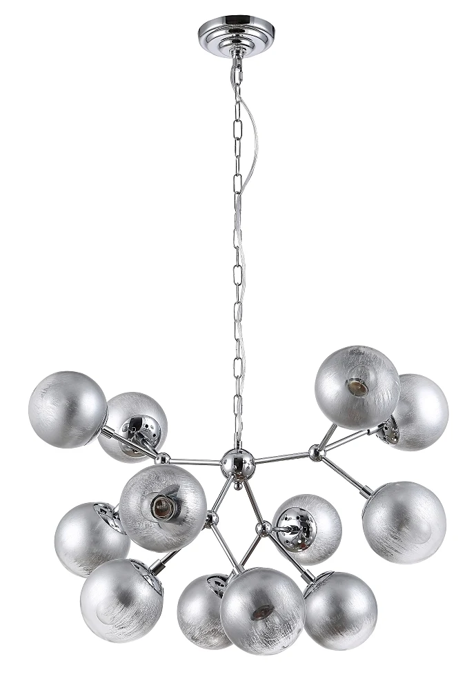 Подвесная люстра Crystal Lux Medea MEDEA SP12 CHROME