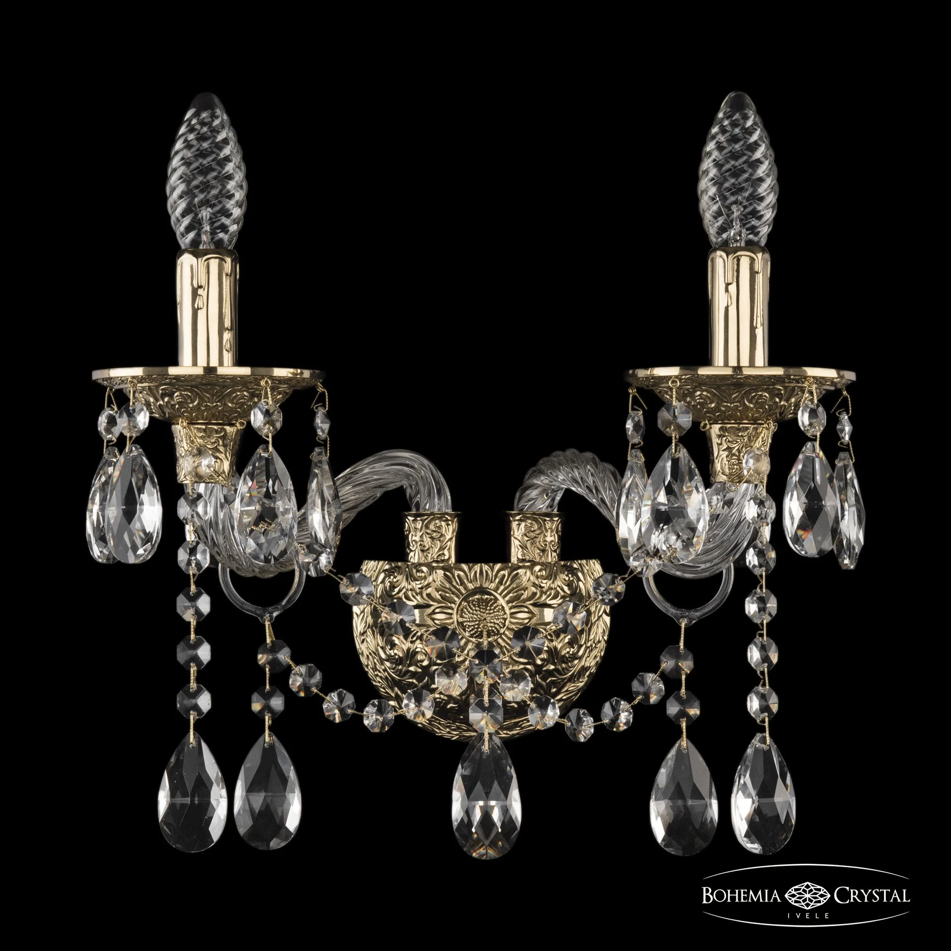 Настенное бра Bohemia 16113B/2/165 G