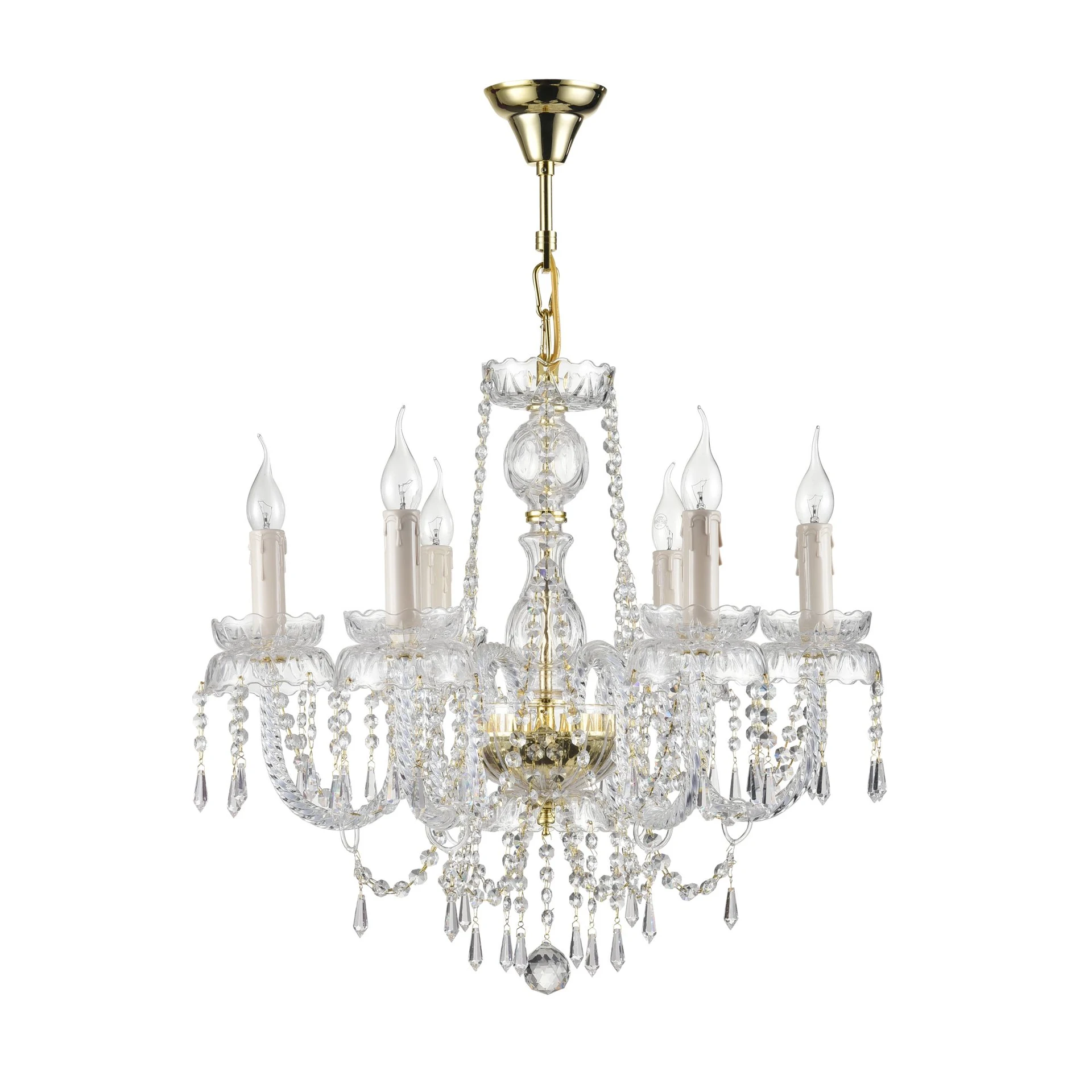 Подвесная люстра Maytoni Adel DIA910-PL-06-G