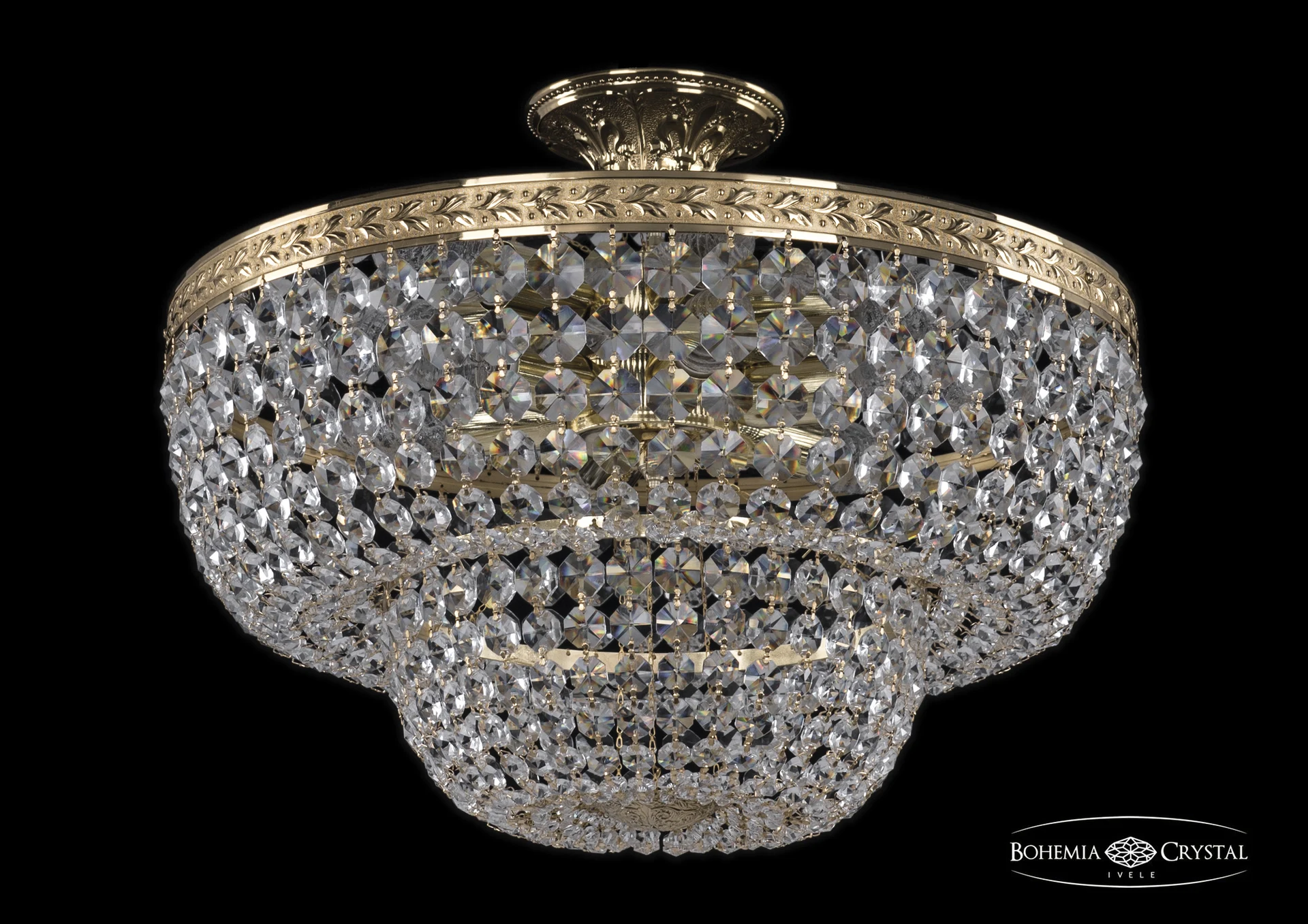 Потолочная хрустальная люстра Bohemia 1910 19101/45IV G