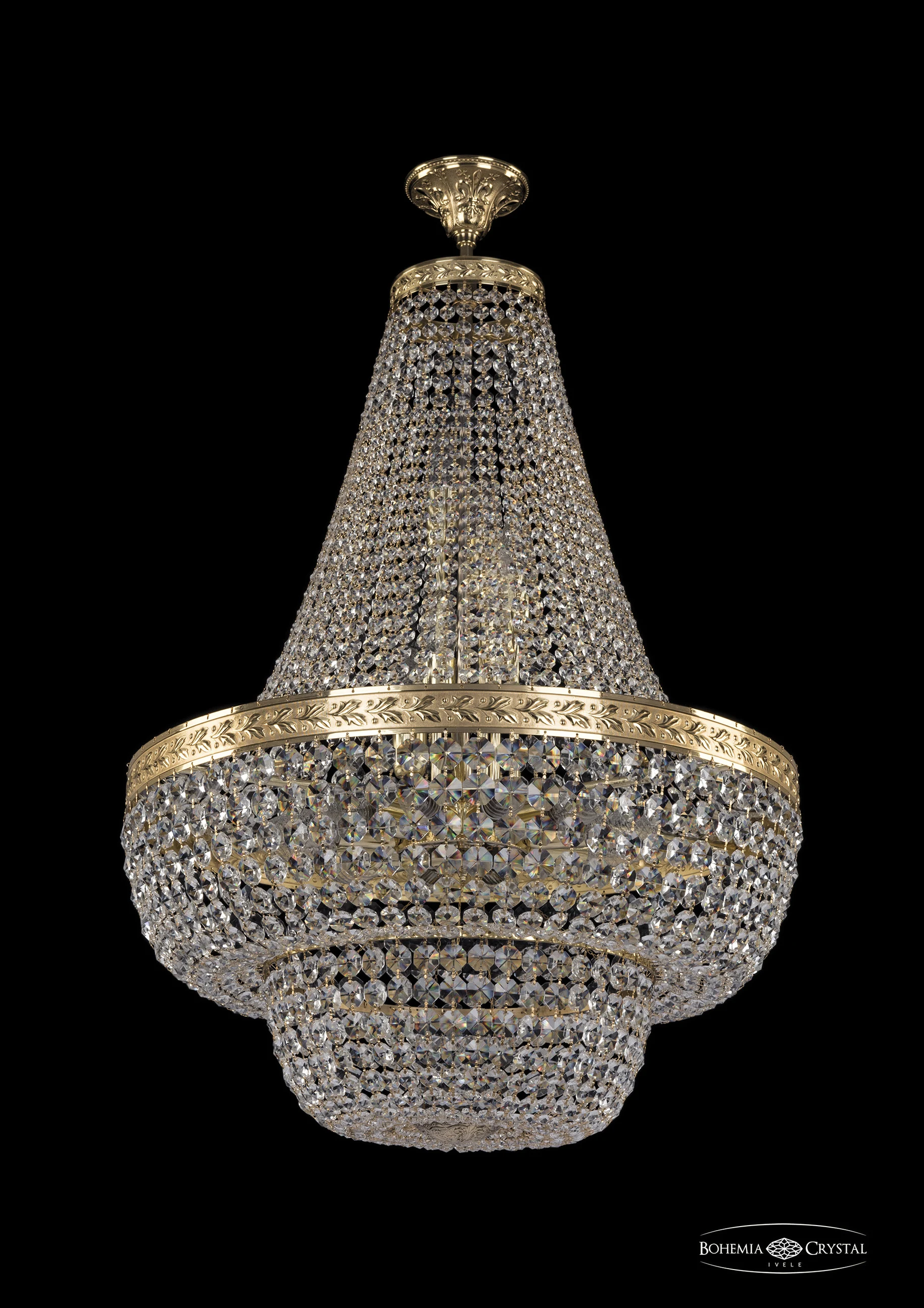 Потолочная хрустальная люстра Bohemia 1910 19101/H2/60IV G