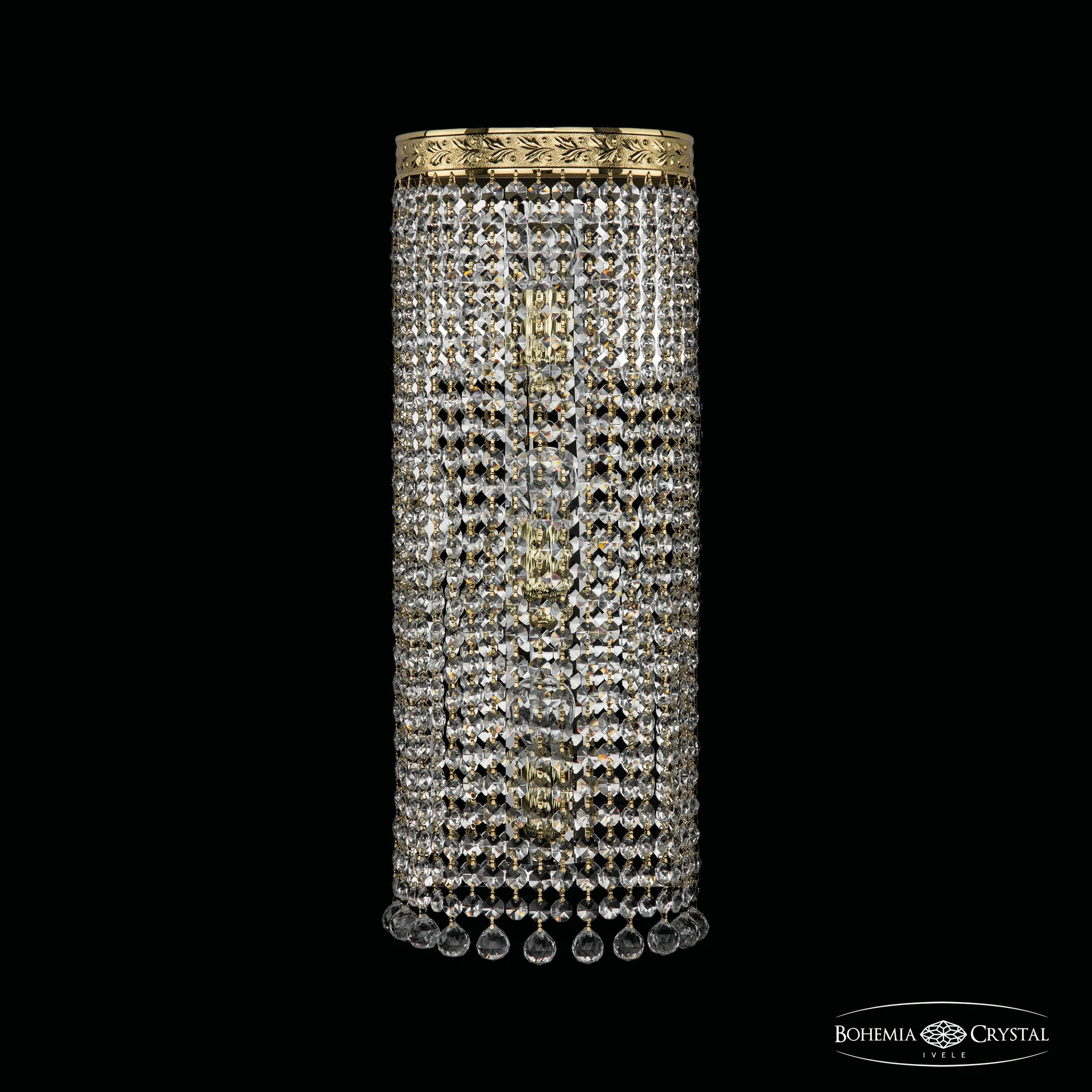 Настенное бра Bohemia 8340 83401B/20IV-50 G Balls