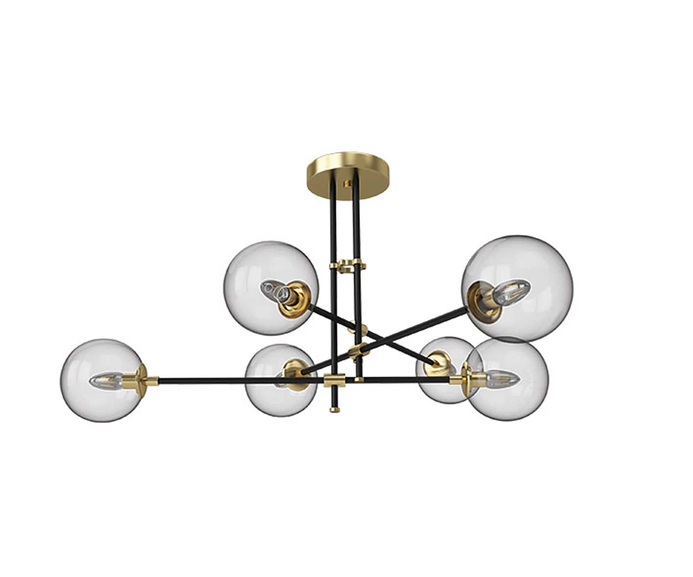 Потолочная люстра KINK Light Киара 07604-6 E14