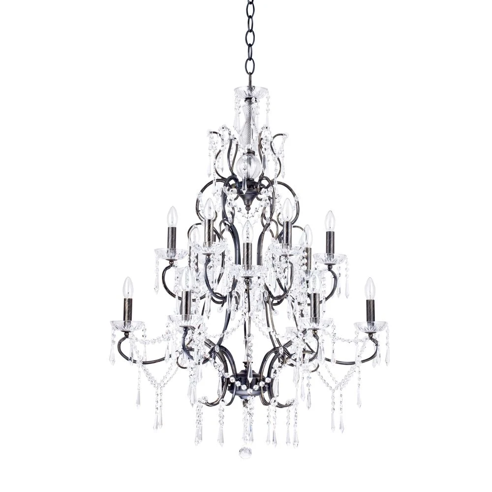 Подвесная люстра Maytoni Castle DIA903-18-R