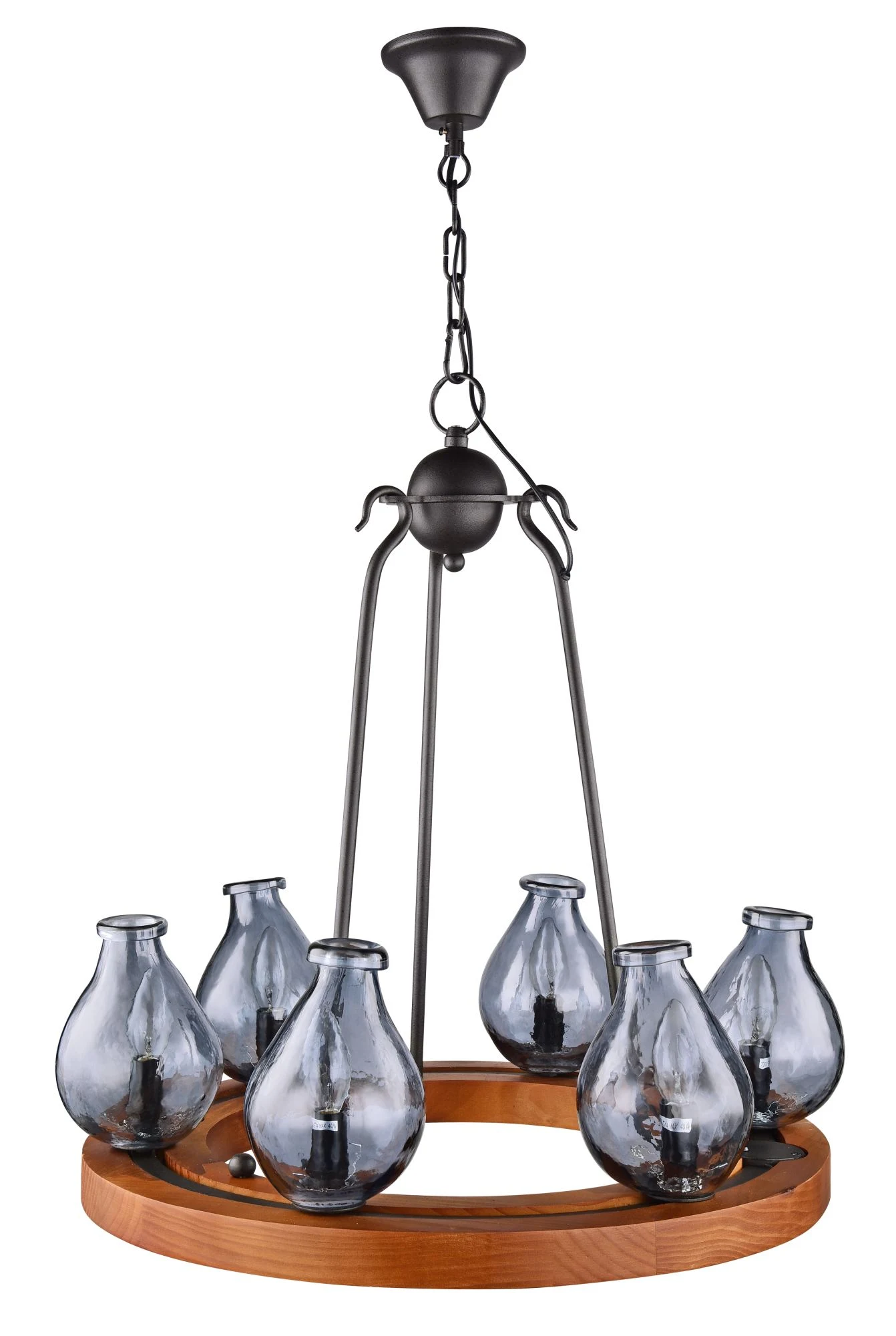 Подвесная люстра Maytoni Flask H100-06-R