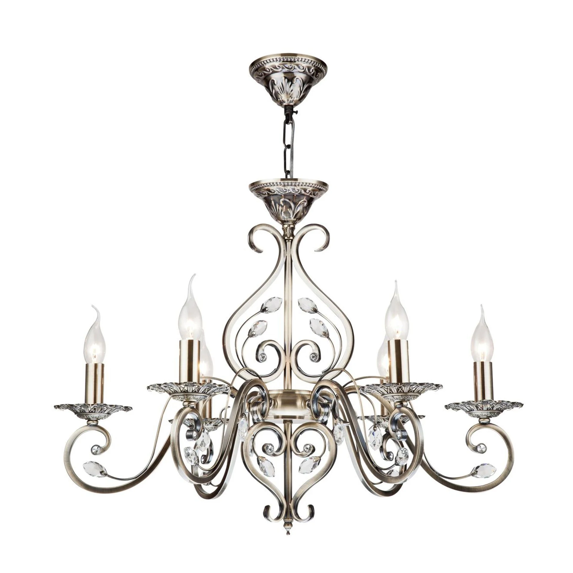 Подвесная люстра Maytoni Leaves RC109-PL-06-R