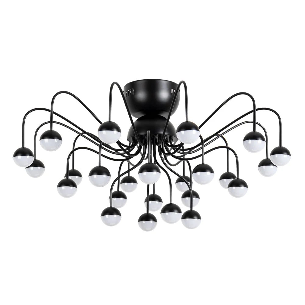Потолочная светодиодная люстра Dexter Arte Lamp A3619PL-24BK