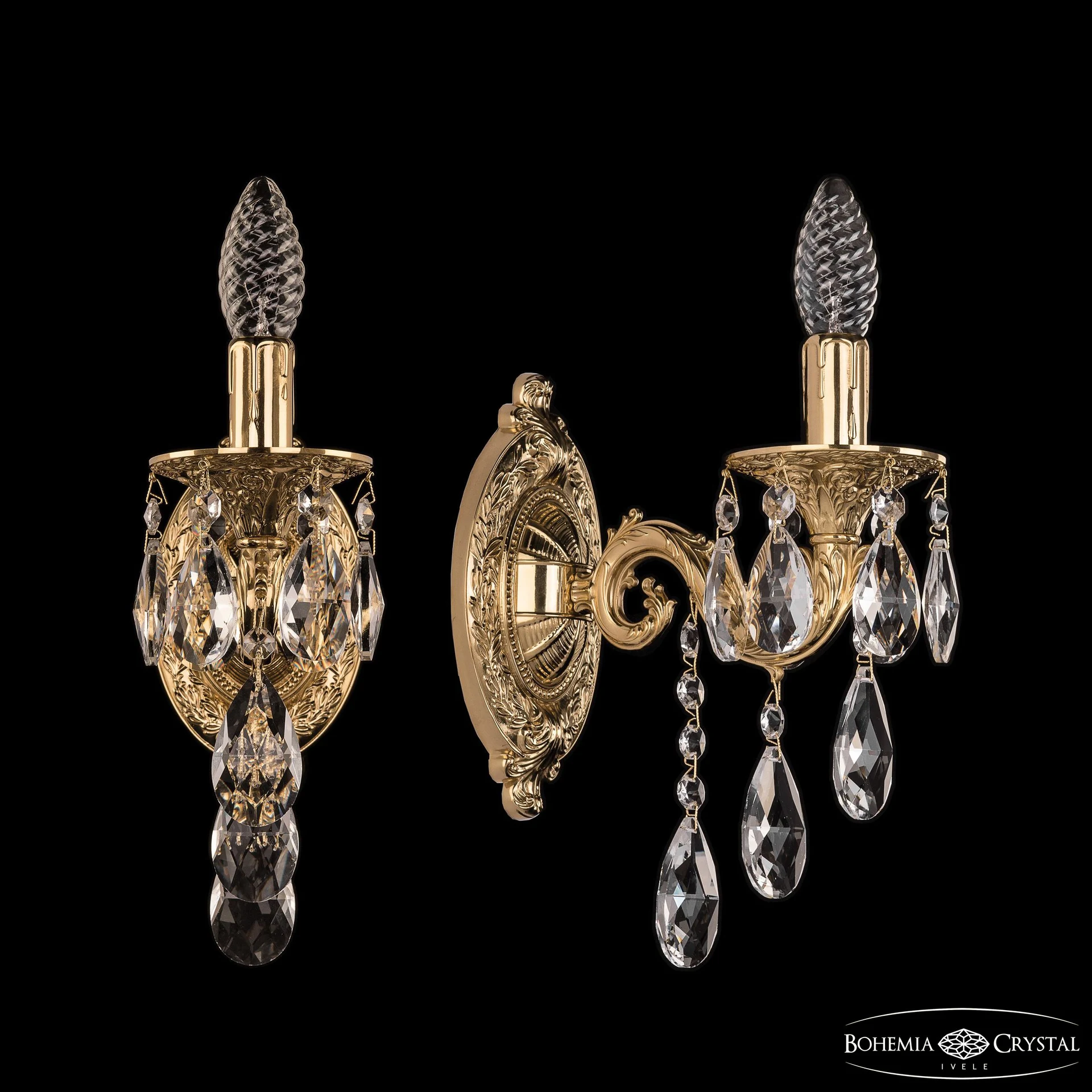 Настенное бра Bohemia Florence 7101B11/1/125 B G