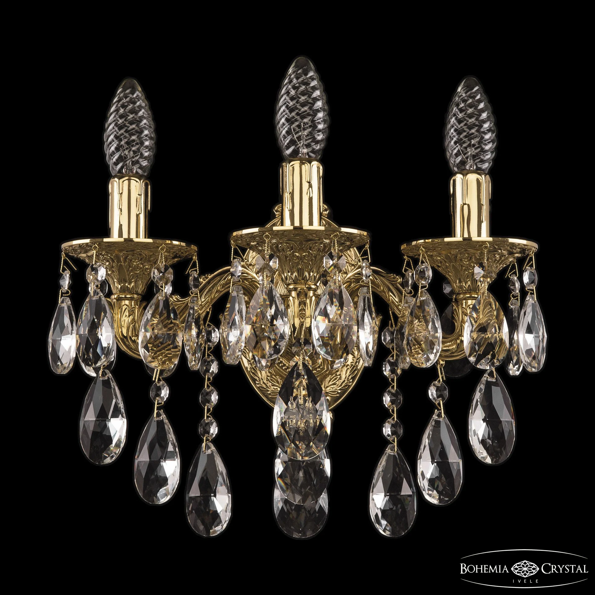 Настенное бра Bohemia Florence 7102B11/3/125 B G