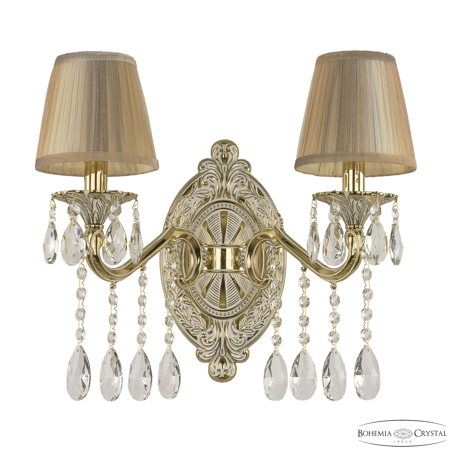 Настенное бра Bohemia Verona 7202B12/2/210 A GW ST8