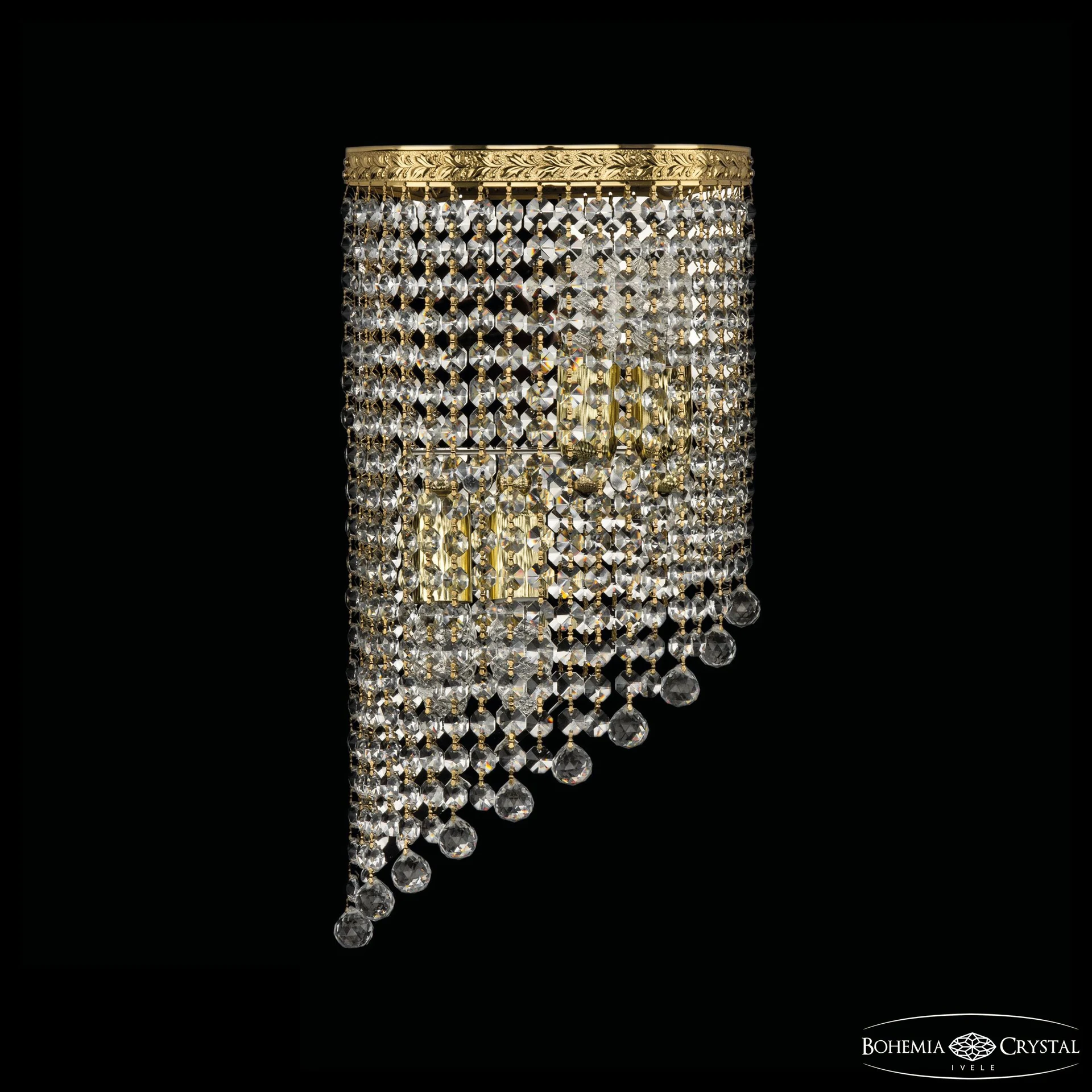Настенное бра Bohemia 8340 83401BL/20IV-43 G Balls