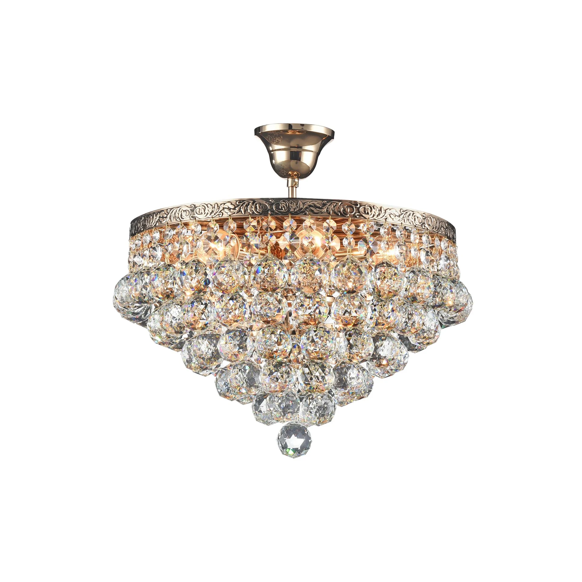 Потолочная хрустальная люстра Maytoni Gala DIA783-CL38-6-G