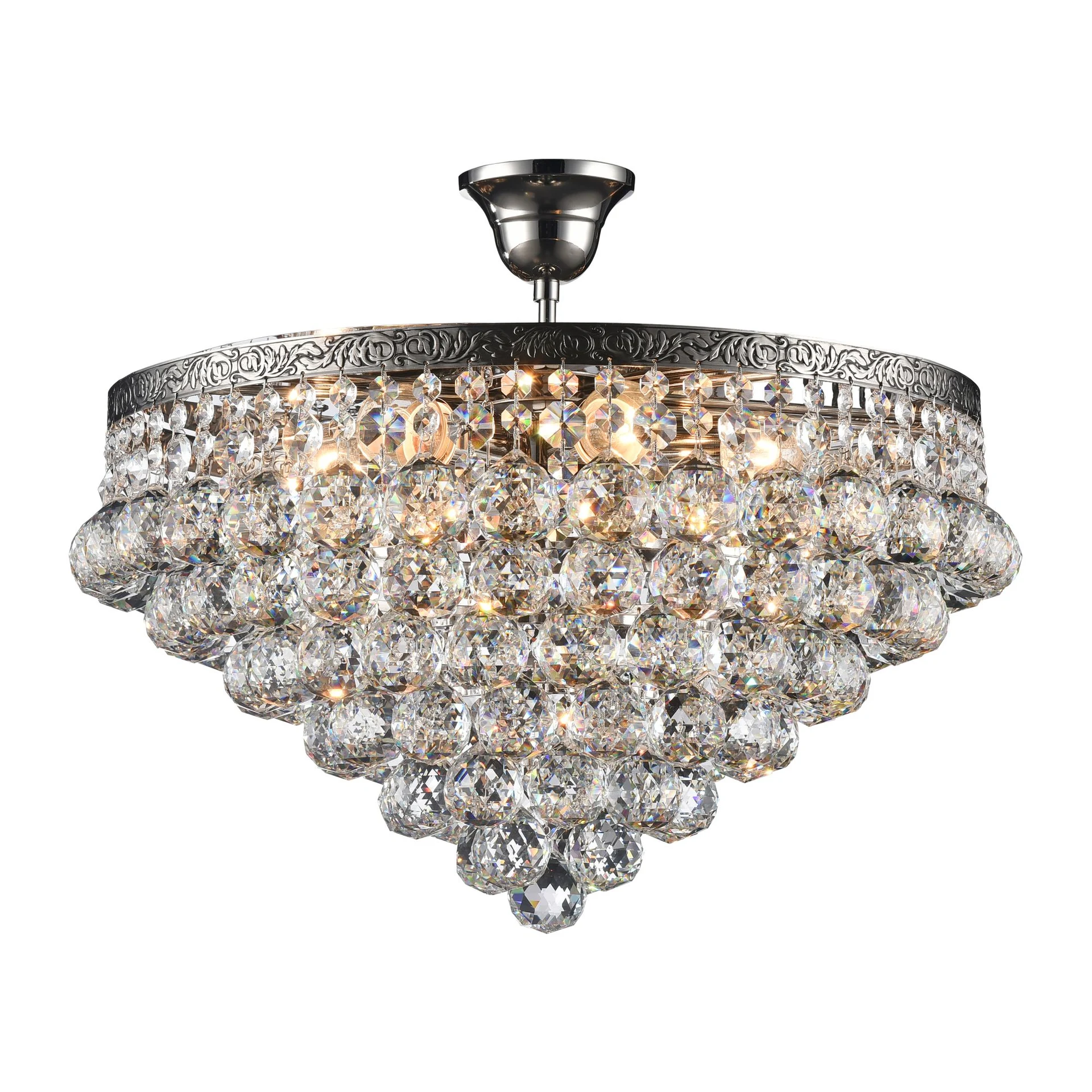 Потолочная хрустальная люстра Maytoni Gala DIA783-CL46-6-N