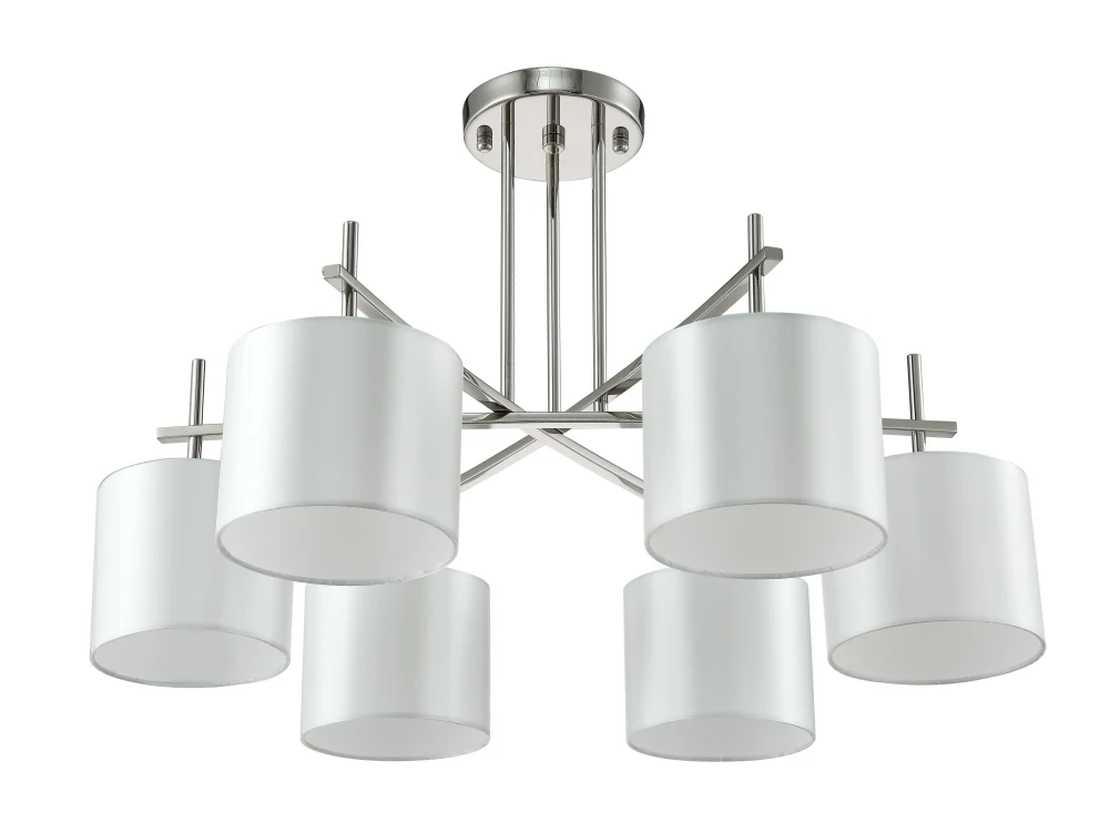 Потолочная люстра Crystal Lux Sergio SERGIO PL6 NICKEL