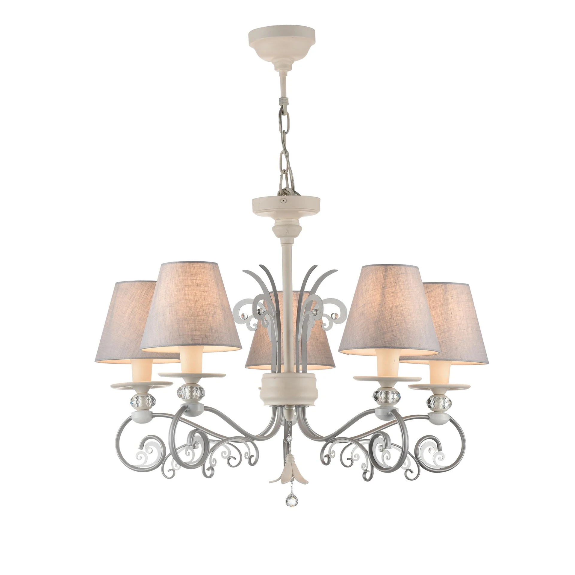 Подвесная люстра Maytoni Wings ARM993-PL-05-W