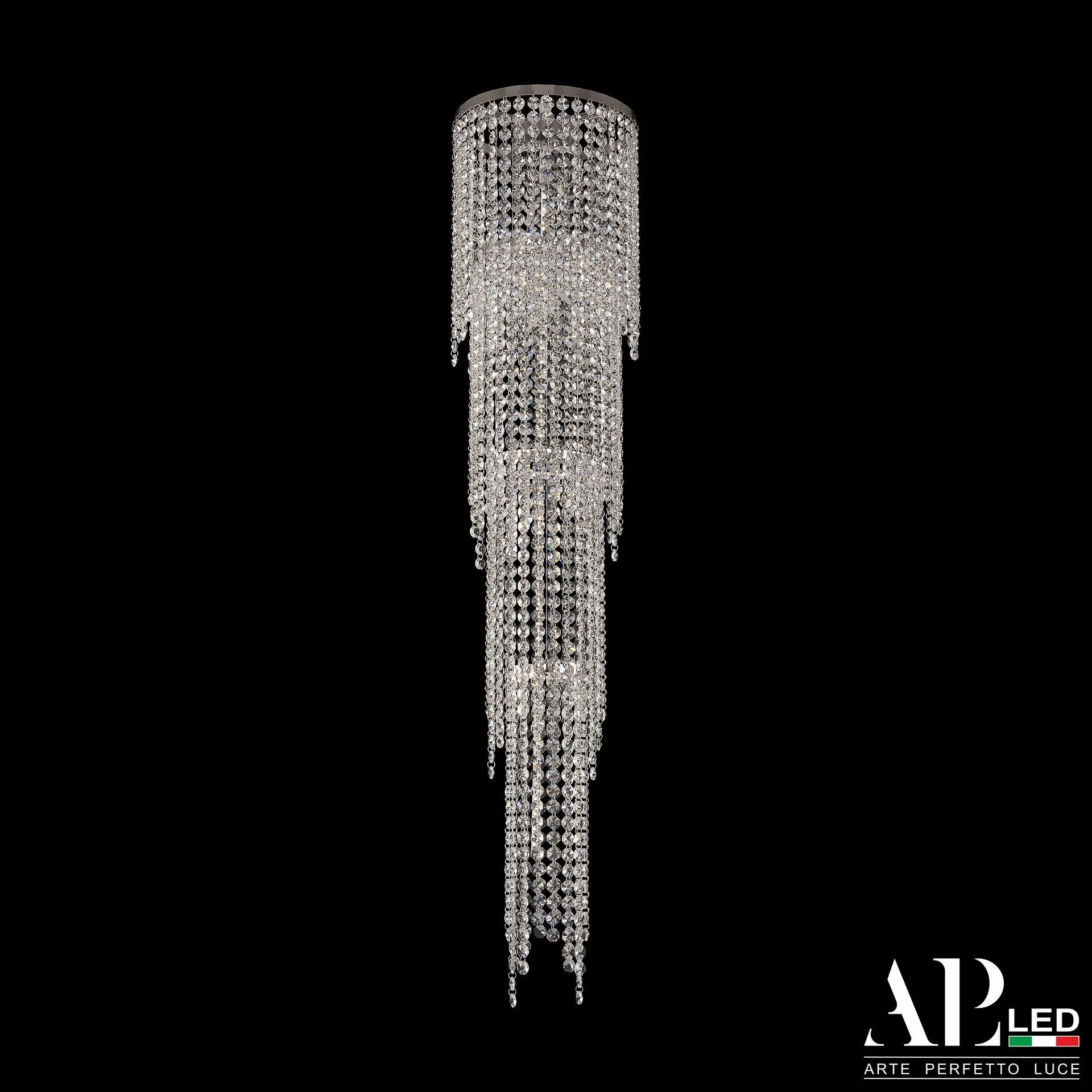 Люстра каскадная APL Led Rimini S520.0.25-100.B.3000