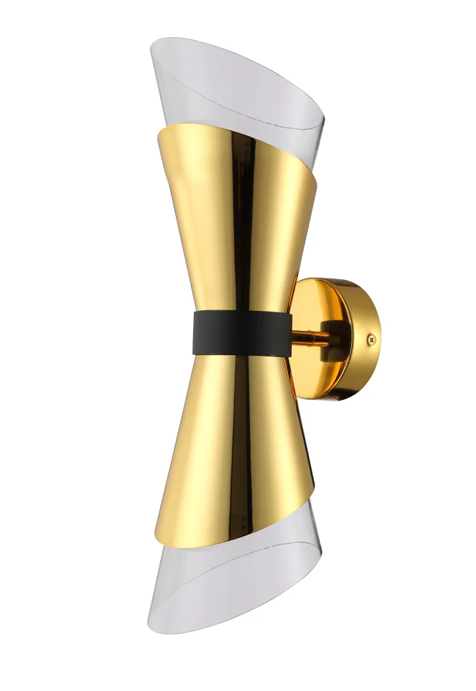 Настенное бра Crystal Lux Gris GRIS AP2 GOLD