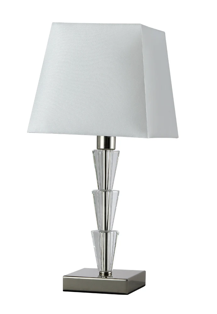 Настольная лампа Crystal Lux Marsela MARSELA LG1 NICKEL