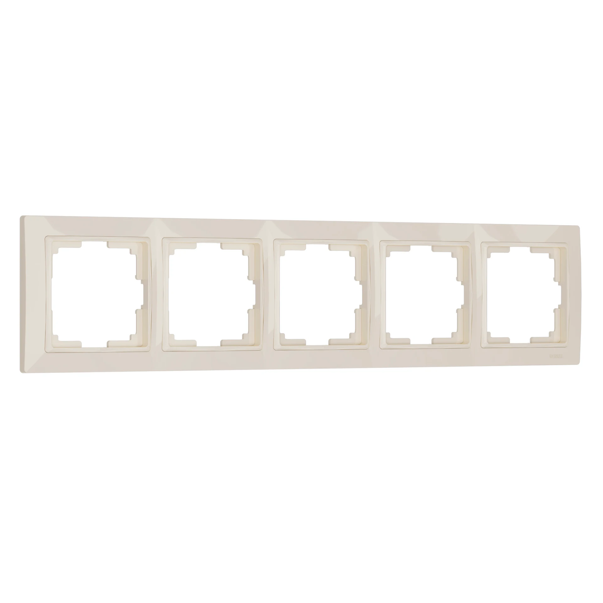 Рамка Werkel W0052003/ Рамка на 5 постов (слоновая кость, basic)