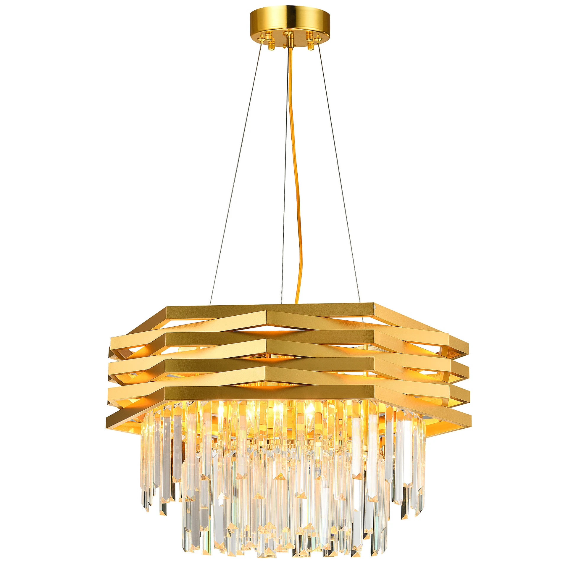 Подвесная люстра Natali Kovaltseva Spear SPEAR 76013/12C GOLD