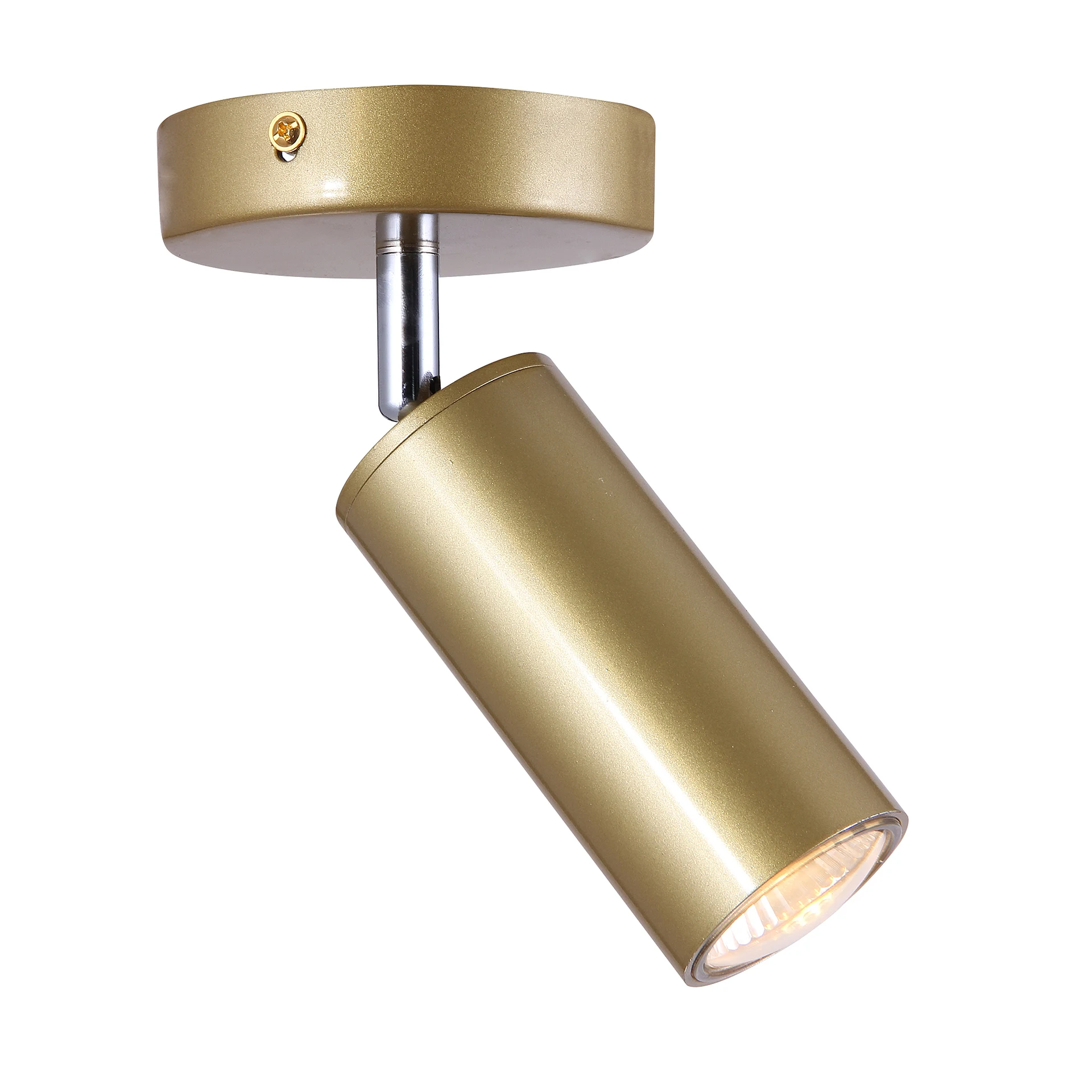 Светильник спот Natali Kovaltseva Trinity TRINITY 76055/1W GOLD SATIN