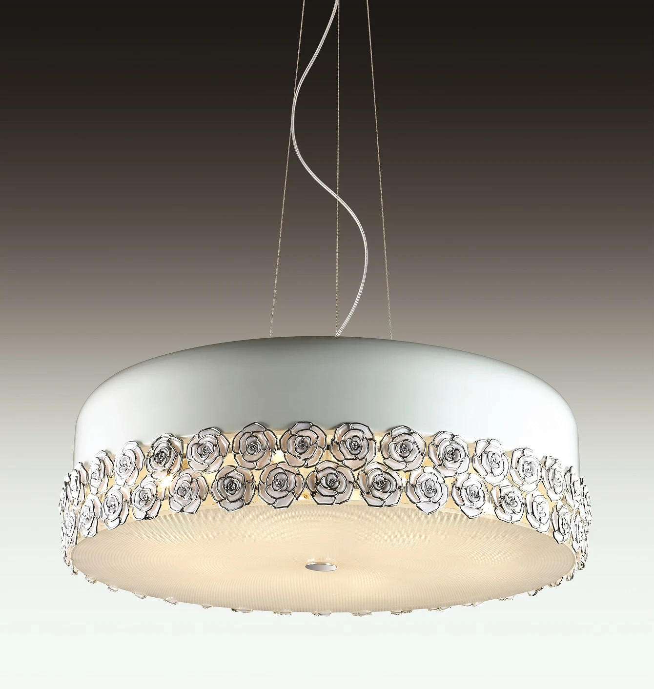 Люстра подвесная с цветочками Rosera 2756/9 Odeon Light