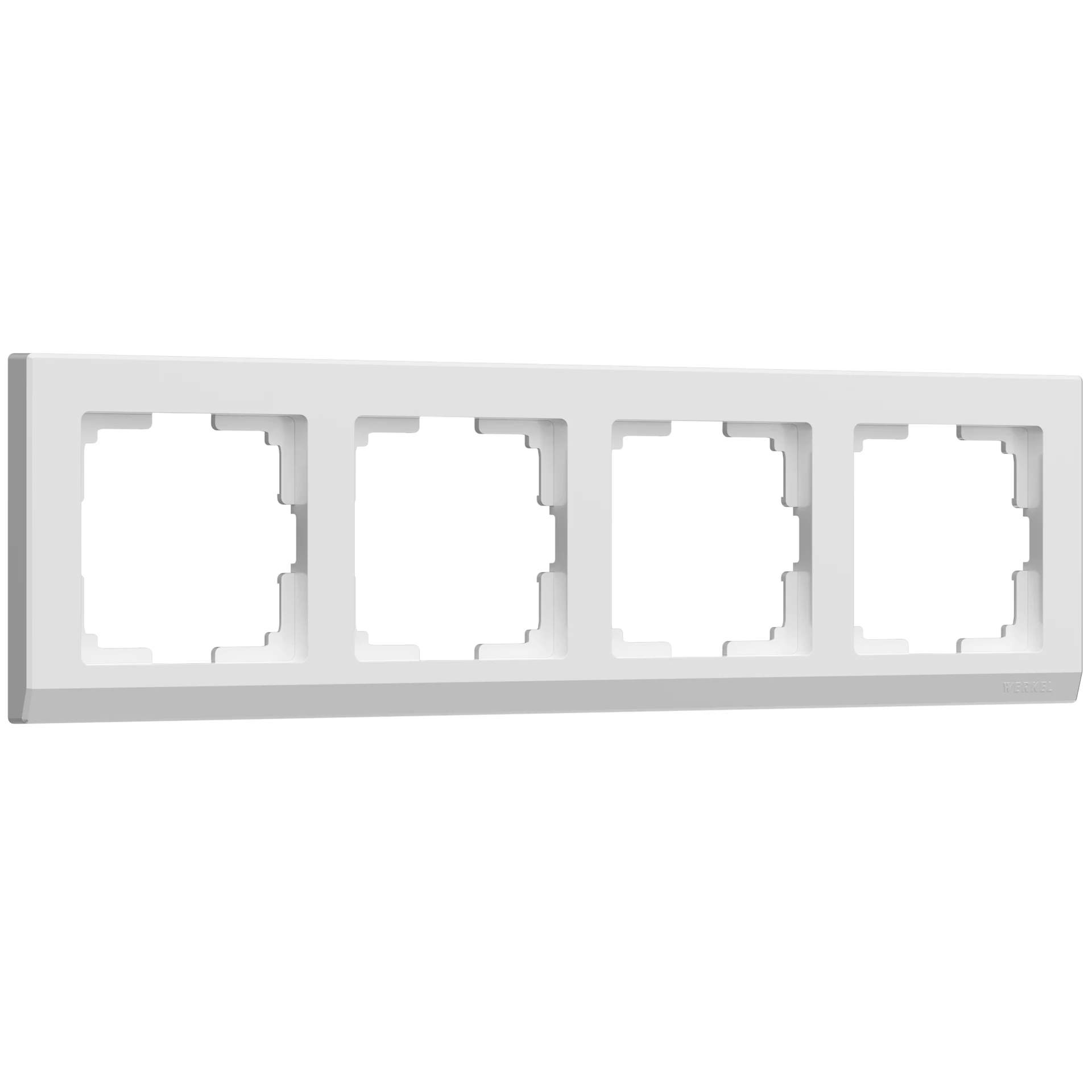 Рамка Werkel W0041801/ Рамка на 4 поста Stark (белый)