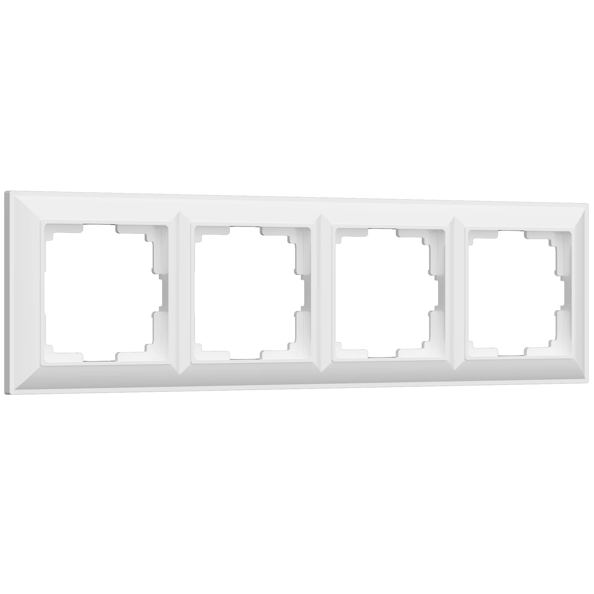 Рамка Werkel W0042201/ Рамка на 4 поста Fiore (белый)