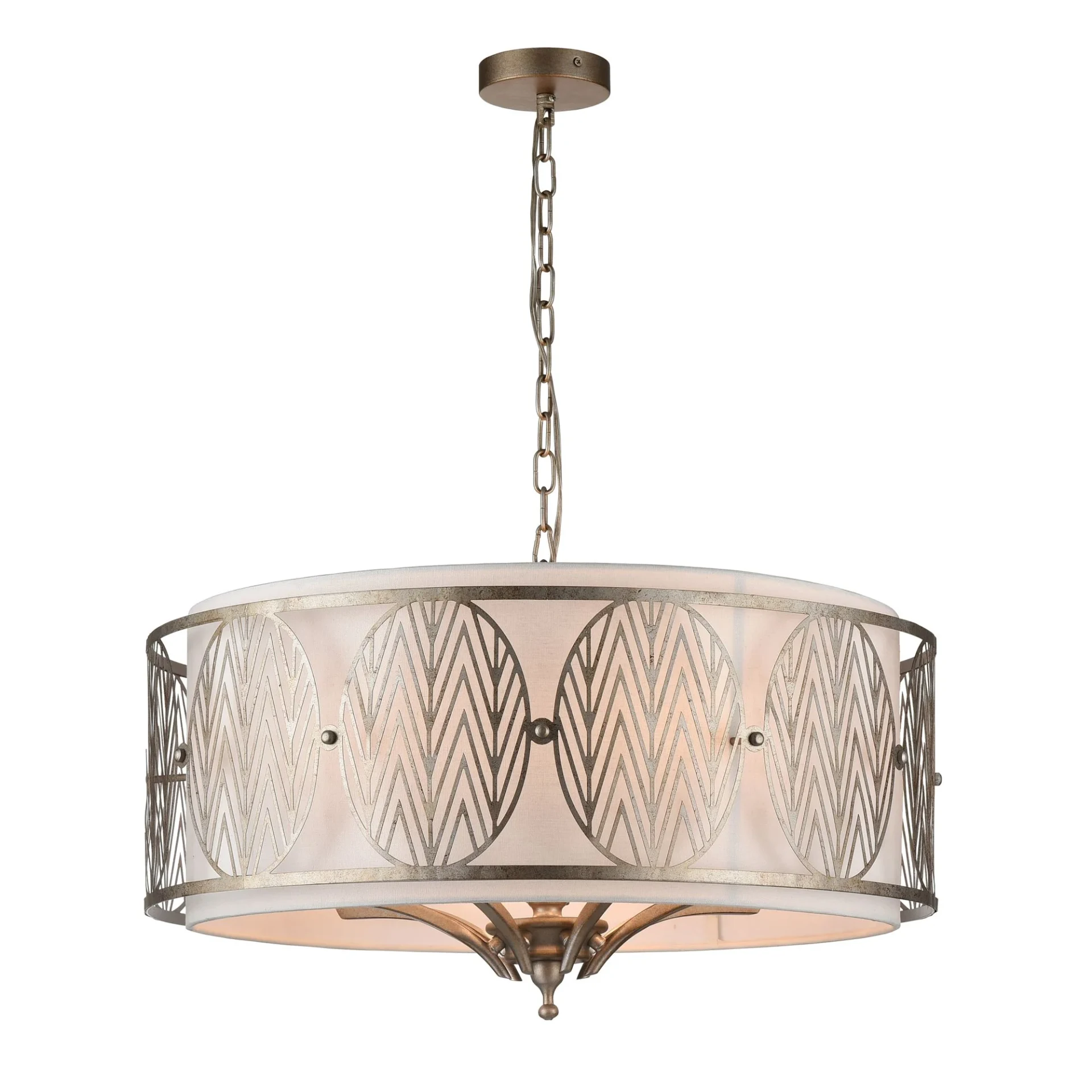 Светильник подвесной Maytoni Leaf H425-PL-07-G