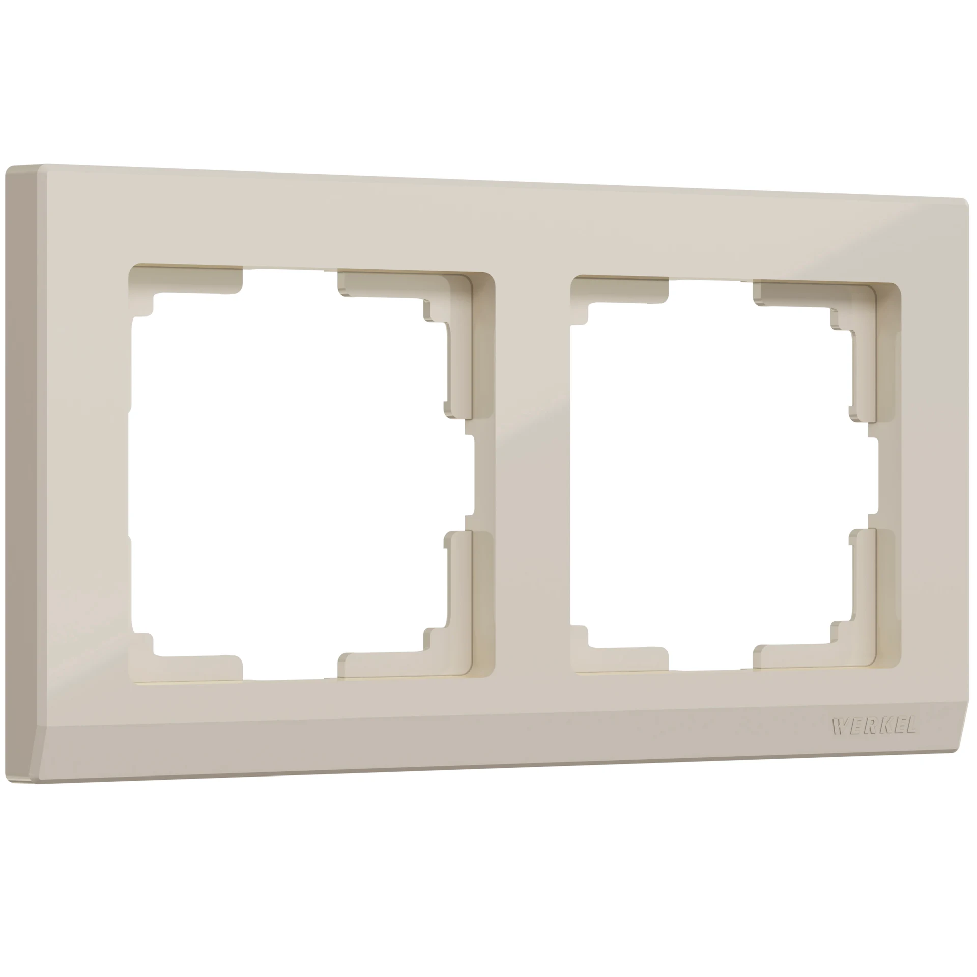 Рамка Werkel W0021803/ Рамка на 2 поста Stark (слоновая кость)