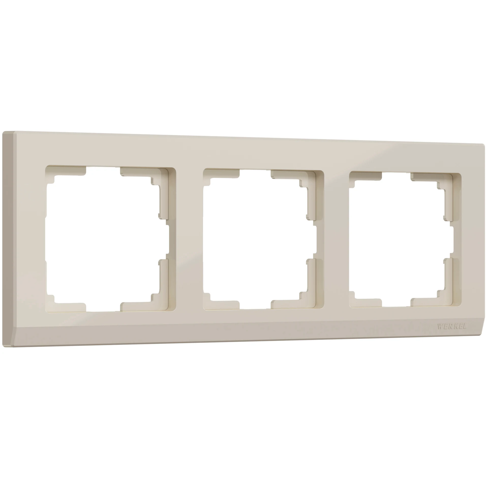 Рамка Werkel W0031803/ Рамка на 3 поста Stark (слоновая кость)